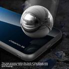 For Samsung Galaxy S25 5G Gradient Color Glass Phone Case(Aurora Blue) - 3