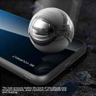 For Samsung Galaxy S25 5G Gradient Color Glass Phone Case(Blue Black) - 3