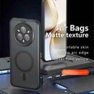 For Realme 14 Pro Armor MagSafe Precise Hole PC Hybrid TPU Phone Case(Frosted Black) - 2