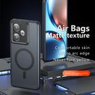 For Realme GT 7 Global Armor MagSafe PC Hybrid TPU Phone Case(Frosted Black) - 2
