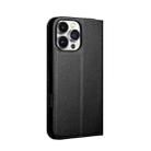 For iPhone 16 Pro Max QIALINO Classic Gen2 Genuine Leather Phone Case(Black) - 3