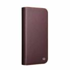 For iPhone 16 QIALINO Classic Gen2 Genuine Leather Phone Case(Brown) - 2