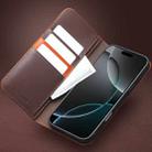 For iPhone 17 Pro Max QIALINO Classic Gen2 Genuine Leather Phone Case(Brown) - 3