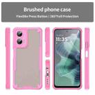 For Motorola Moto G35 5G Armor Glaze PC Hybrid TPU Phone Case(Pink) - 2