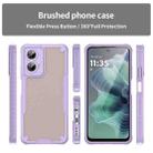 For Motorola Moto G35 5G Armor Glaze PC Hybrid TPU Phone Case(Purple) - 2