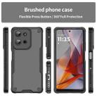 For Motorola Moto G75 5G Armor Glaze PC Hybrid TPU Phone Case(Black) - 2