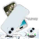 For iPhone 16 Shockproof Clear Gradient PC + TPU Phone Case(Transparent) - 3