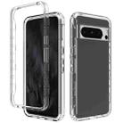 For Google Pixel 8 Pro Shockproof Clear Gradient PC + TPU Phone Case(Transparent) - 1