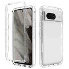 For Google Pixel 8 Shockproof Clear Gradient PC + TPU Phone Case(Transparent) - 1
