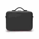 For DJI Mavic Air 2 Portable PU Shoulder Storage Bag Protective Box(Black Red) - 1