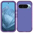 For Google Pixel 9 / 9 Pro Shockproof Clear Gradient PC + TPU Phone Case(Purple) - 2