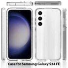 For Samsung Galaxy S24 FE 5G Shockproof Clear Gradient PC + TPU Phone Case(Transparent) - 2