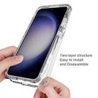 For Samsung Galaxy S24 FE 5G Shockproof Clear Gradient PC + TPU Phone Case(Transparent) - 3