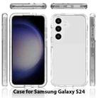For Samsung Galaxy S24 5G Shockproof Clear Gradient PC + TPU Phone Case(Transparent) - 2