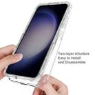 For Samsung Galaxy S24 5G Shockproof Clear Gradient PC + TPU Phone Case(Transparent) - 3