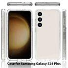 For Samsung Galaxy S24+ 5G Shockproof Clear Gradient PC + TPU Phone Case(Purple) - 2