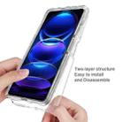 For Redmi Note 12 5G Global Shockproof Clear Gradient PC + TPU Phone Case(Blue) - 3