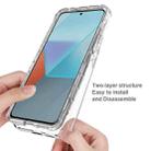 For Redmi Note 13 Pro 5G Shockproof Clear Gradient PC + TPU Phone Case(Black) - 3