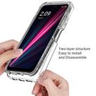 For T-Mobile REVVL 6 Pro 5G Shockproof Clear Gradient PC + TPU Phone Case(Red) - 3