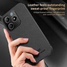 For Realme C63 / C61 4G HUIYI Leather Magnetic Phone Case(White) - 3