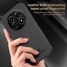 For Realme 13 Pro HUIYI Leather Magnetic Phone Case(Blue) - 3