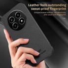 For Realme 13 Pro HUIYI Leather Magnetic Phone Case(Black) - 3