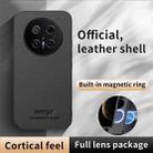 For Huawei Mate 70 Pro / 70 Pro+ HUIYI Leather Magnetic Phone Case(White) - 2