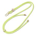 DUX DUCIS Garden Series Begonia Pattern Adjustable Crossbody Phone Lanyard(Green Yellow) - 2