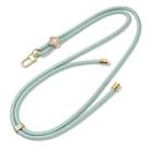 DUX DUCIS Garden Series Begonia Pattern Adjustable Crossbody Phone Lanyard(Light Green) - 2