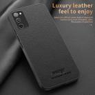 For Samsung Galaxy S20 FE HUIYI Leather Magnetic Phone Case(Grey) - 3