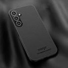 For Samsung Galaxy S24 FE 5G HUIYI Leather Magnetic Phone Case(Black) - 1