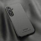 For Samsung Galaxy S24 FE 5G HUIYI Leather Magnetic Phone Case(Grey) - 1