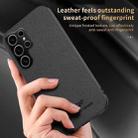 For Samsung Galaxy S25 Ultra 5G HUIYI Leather Magnetic Phone Case(Grey) - 3