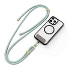 DUX DUCIS Garden Series Tile Pattern Adjustable Crossbody Phone Lanyard(Light Green) - 1