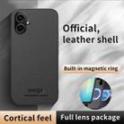 For Samsung Galaxy A06 4G HUIYI Leather Magnetic Phone Case(Black) - 2