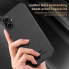 For Samsung Galaxy A06 4G HUIYI Leather Magnetic Phone Case(Black) - 3