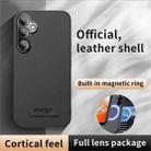 For Samsung Galaxy A14 4G / 5G HUIYI Leather Magnetic Phone Case(Black) - 2