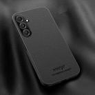 For Samsung Galaxy A16 5G HUIYI Leather Magnetic Phone Case(Black) - 1
