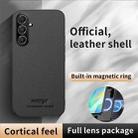 For Samsung Galaxy A16 5G HUIYI Leather Magnetic Phone Case(Brown) - 2