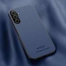 For Samsung Galaxy A26 5G HUIYI Leather Magnetic Phone Case(Blue) - 1