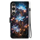 For Sony Xperia 1 VI Crystal Texture Colored Drawing Leather Phone Case(Little Lantern Flower) - 3