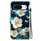 For Google Pixel 8 Crystal Texture Colored Drawing Leather Phone Case(Magnolia) - 3