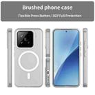 For Xiaomi 15 MagSafe Frosted Translucent TPU + PC Full Coverage Phone Case(White) - 2