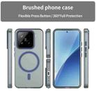 For Xiaomi 15 MagSafe Frosted Translucent TPU + PC Full Coverage Phone Case(Dark Blue) - 2