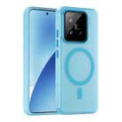 For Xiaomi 15 MagSafe Frosted Translucent TPU + PC Full Coverage Phone Case(Blue) - 1