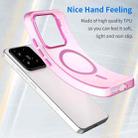 For Xiaomi 15 MagSafe Frosted Translucent TPU + PC Full Coverage Phone Case(Pink) - 3