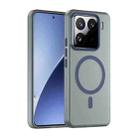For Xiaomi 15 Pro MagSafe Frosted Translucent TPU + PC Full Coverage Phone Case(Dark Blue) - 1
