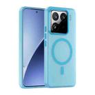 For Xiaomi 15 Pro MagSafe Frosted Translucent TPU + PC Full Coverage Phone Case(Blue) - 1