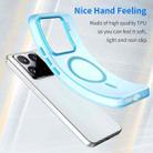 For Xiaomi 15 Pro MagSafe Frosted Translucent TPU + PC Full Coverage Phone Case(Blue) - 3