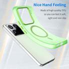 For Xiaomi 15 Pro MagSafe Frosted Translucent TPU + PC Full Coverage Phone Case(Green) - 3